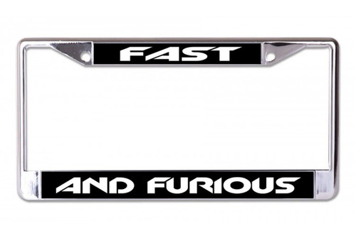 Telaio targa fast and furious - telaio,