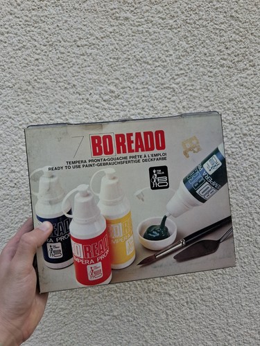 Boreado tempera acrilica - boreado,