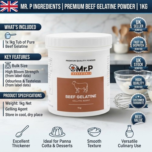 Beef gelatine powder - 1, kg