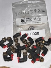 Lotto di 17 raccordi a gomito