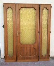 porta interna in legno e vetro 3 ante 40+80+40 cm. (LEGGI ALTRO)