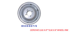 8535507/5 rim 3.50x8" WHEEL