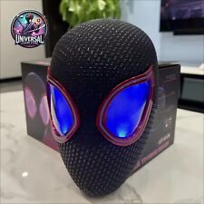 Miles Morales Spider-man Maschera Elettronica Con Luci High Quality Cosplay