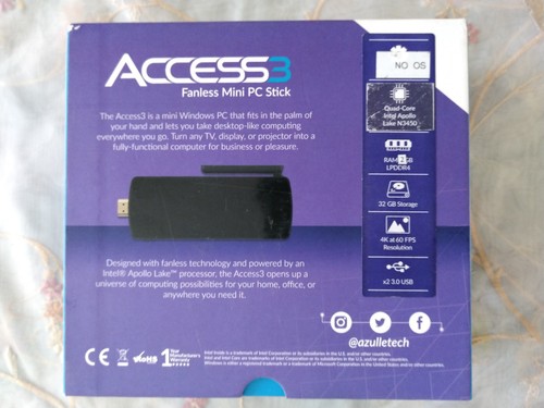 Mini stick azulle - pc,