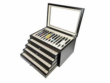 Scatola Portapenne con vetrina