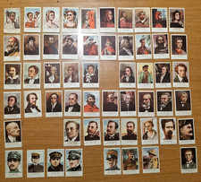 FIGURINE CARTONATE ITALIANI ILLUSTRI EDIZIONI GALLO SERIE SEMICOMPLETA -ANNI 30