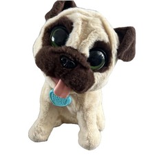 Pelliccia Real Friends JJ My Jumping Pug Peluche Interattivo Animale Abbaiare Cucciolo Cane FUNZIONA