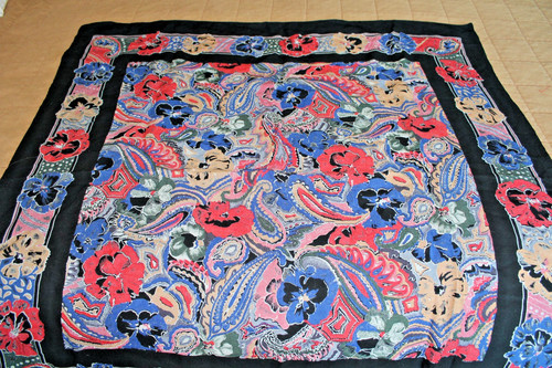 Sciarpa vintage paisley - sciarpa,