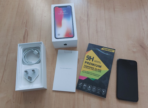Iphone 64gb grigio - x,