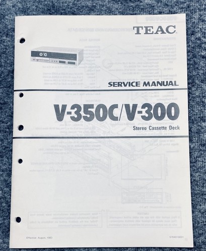 Teac 350c 300 cassetta - teac, v-350c