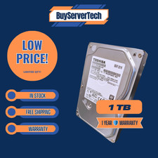 Toshiba DT01ABA100V 1 TB SATA 3,5 disco rigido (bassa potenza) disco rigido - PC, CCTV DVR