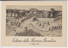 1943 VECCHIA CARTOLINA DI LIVORNO - CENTENARIO RISORGIMENTO DAL DIARIO LIVORNESE