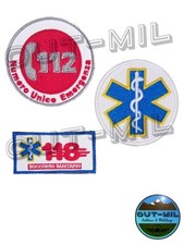 Patch ricamata toppa tonda - tonda, o