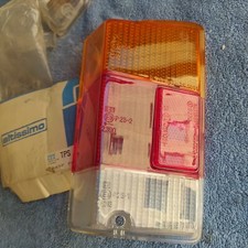 PLASTICA FANALE POSTERIORE SINISTRO FIAT 126 BLACK SILVER ORIGINALE ALTISSIMO