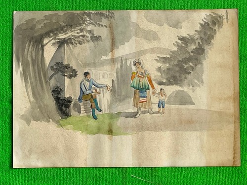 Bartolomeo pinelli disegno - disegno, e