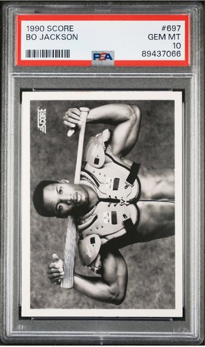 1990 score jackson 697 psa - jackson, #697