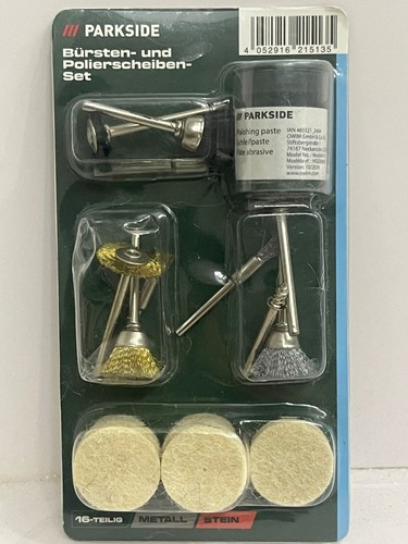 Parkside 16pz set spazzola per - 16pz,