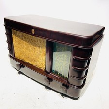 Philips 206A-15  Bakelite Valve Table Radio 1940 - Very Clean & Complete