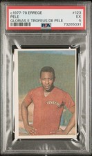 PSA 5 EX Pelé 1977 Errege