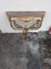 ANTICA CONSOL LACCATA E FOGLIA ORO PRIMI 800