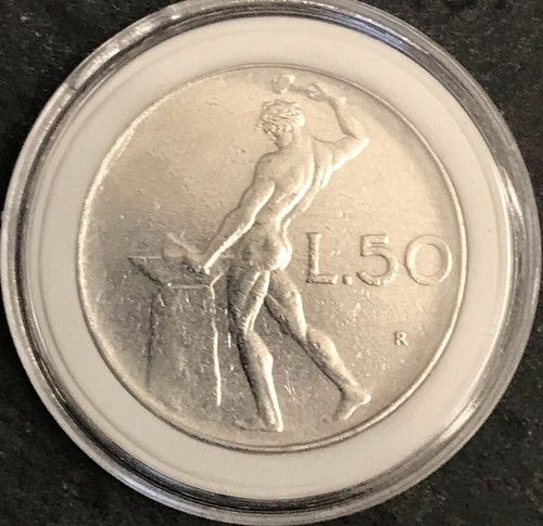 Moneta lire italiane anno - 50,