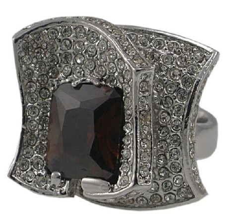 Anello jenny elvers quadrato - anello,