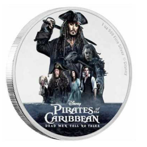 Niue silver pirates of - 1,