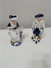 Coppia Statuine Porcellana Capodimonte N Nobili