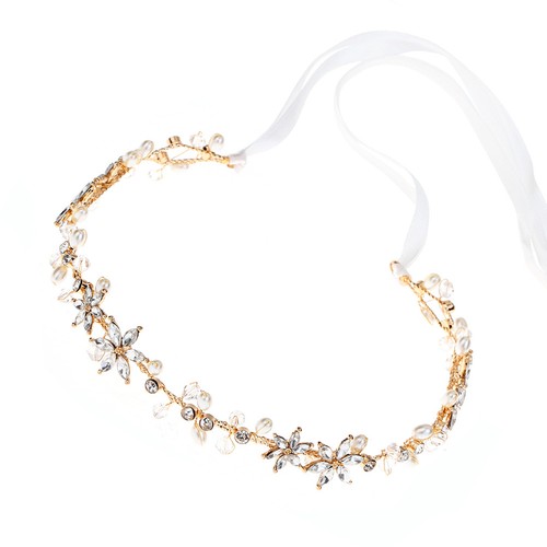 Cintura elastica strass - , sposa