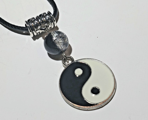 Yin yang pendant - pendant, with