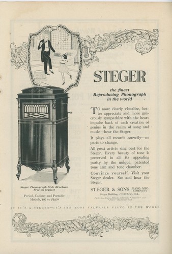 Fonografo steger sons - fonografo,