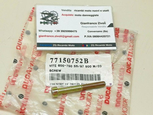 77150752b originale ducati - 77150752b,