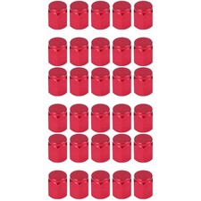  30 Pezzi Hexagon Lega di Alluminio Caps Bike MTB Tappi Aria Pneumatici