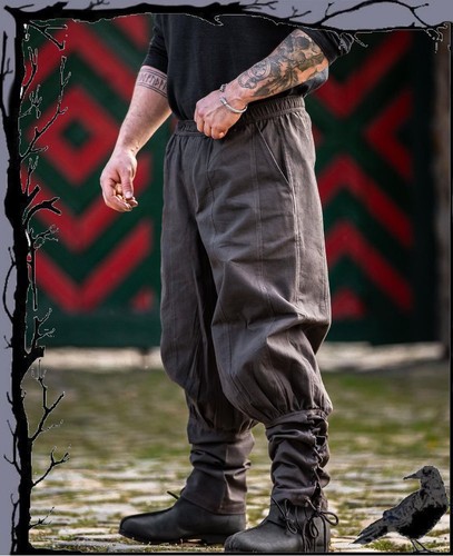 Pantaloni vichinghi larp - pantaloni,
