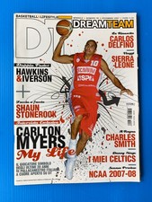 DREAM TEAM 36 DICEMBRE 2007 CARLTON MYERS-BOSTON CELTIC-DANNY AINGE-DERRICK ROSE