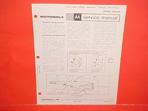1966 motorola auto radio - 1966,