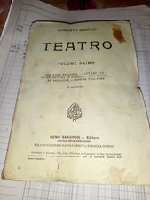 1736f roberto bracco teatro - roberto,