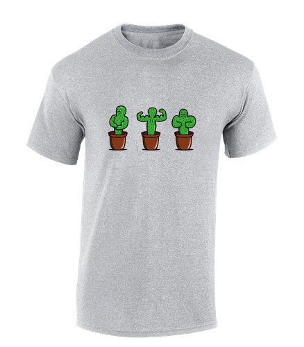Cactus bodybuilder shirt - bodybuilder,