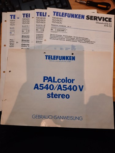 Telefunken palcolor a540 a540v - telefunken, a540/a540v
