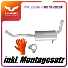 Silenziatore di Scarico per Renault Grand Modus 1.5 DCI + 1.2 16V (2007-2013)