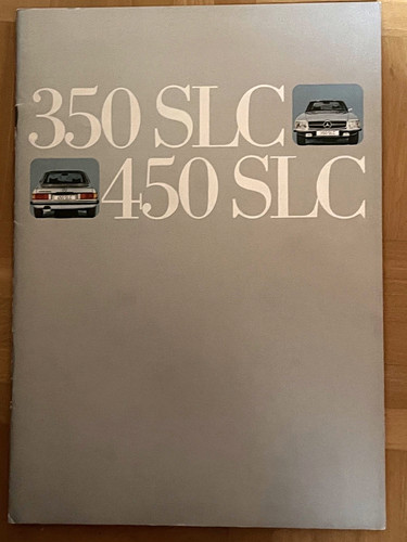 Brochure depliant mercedes - brochure,