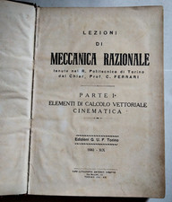 LEZIONI DI MECCANICA RAZIONALE