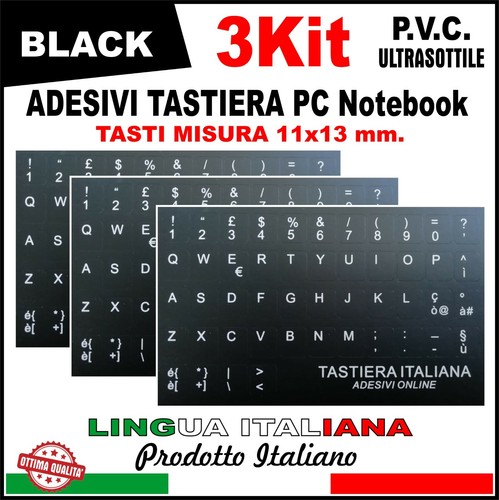 Adesivi tastiera italiana 3 - italiana, (3