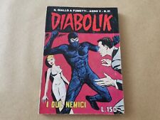 DIABOLIK ANNO V N. 21 - ORIGINALE - OTTIMO ++