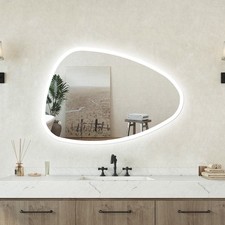 Specchio bagno Asimmetrico