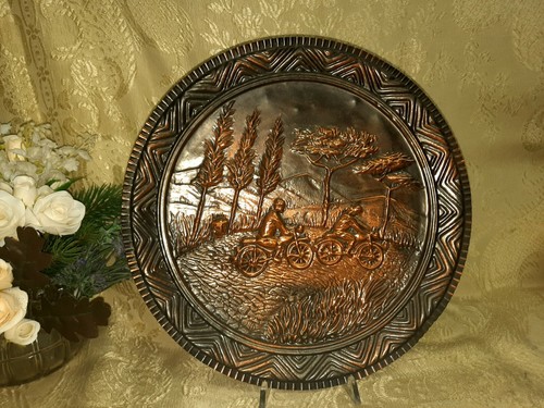Vintage piatto rame - vintage,