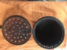 ANTIQUE LARGE BRAZIER WROUGHT