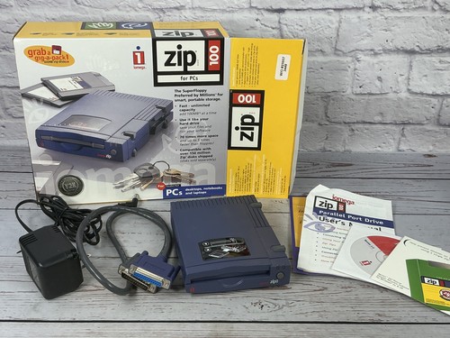 Iomega zip 100 parallel - parallel, port
