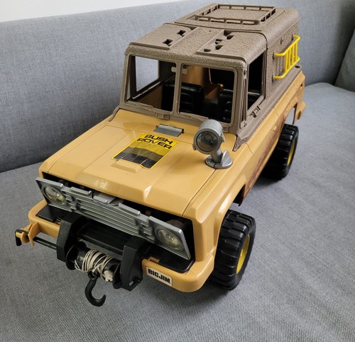 Big jim mattel jeep - big,