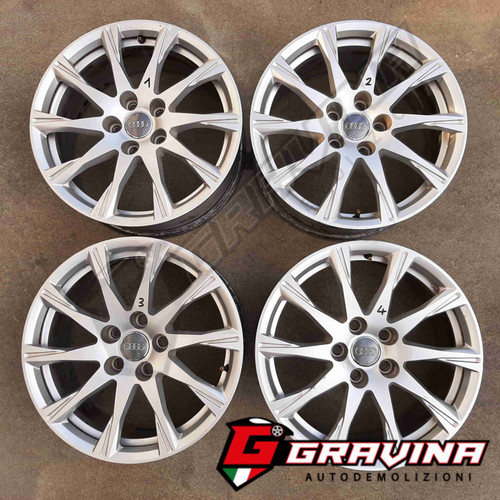 8w0601025c set dischi ruota - set,